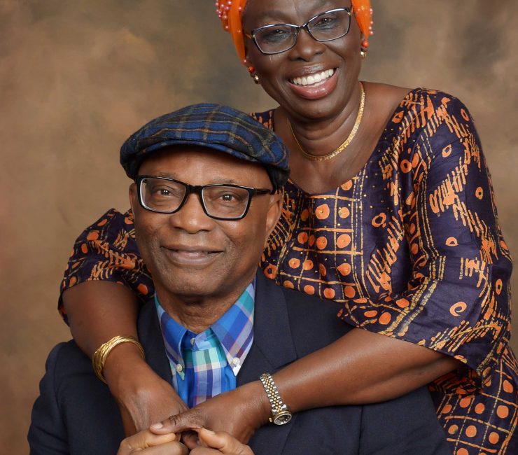 Olumuyiwa Talabi and wife, Jejeola Talabi